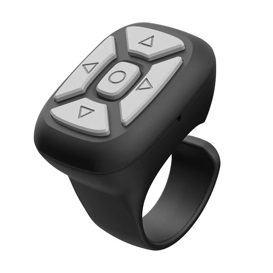 Wireless Bluetooth Mobile Selfie Lazy Instant Music Video Remote Control Ring Mobile Phone Bluetooth Controller for Xiaomi Apple