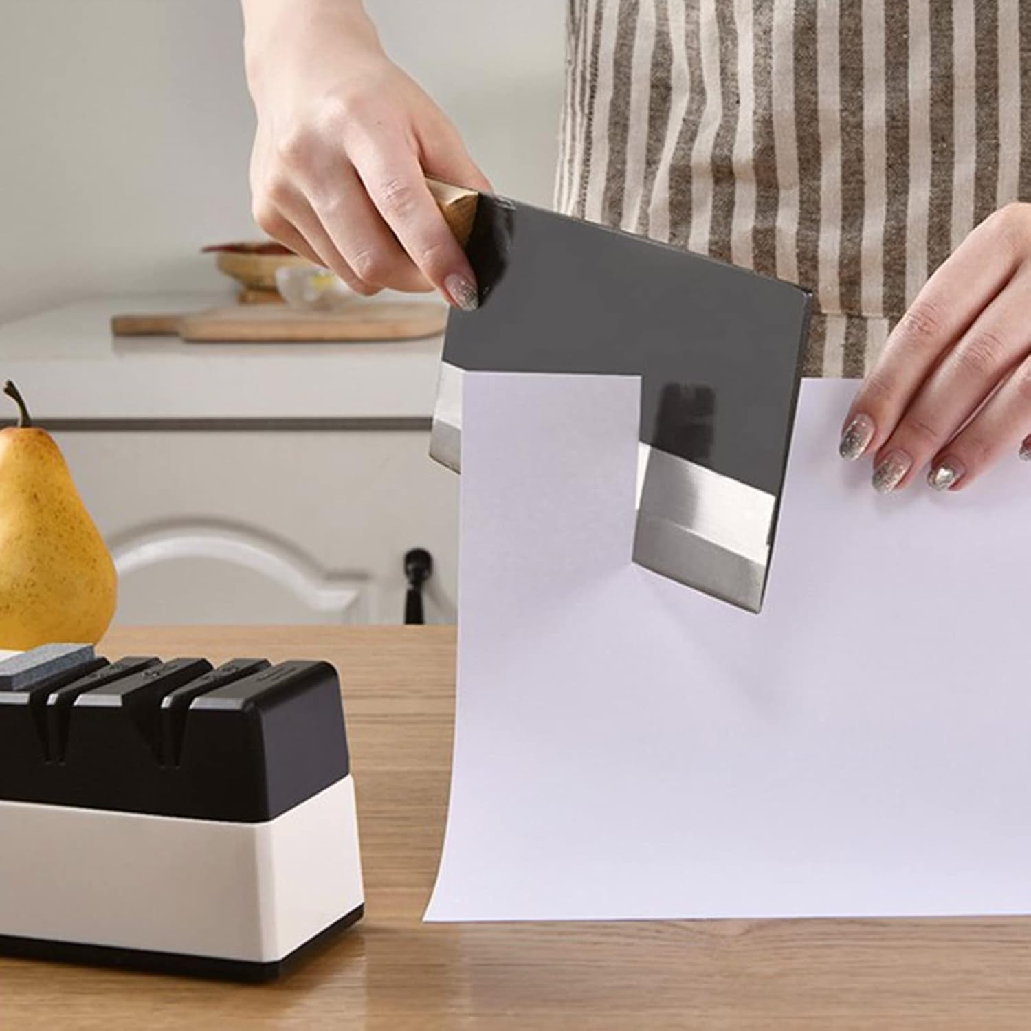USB Electric Sharpener Home Kitchen Knives Scissors Grinding Gadgets Professional Sharpener